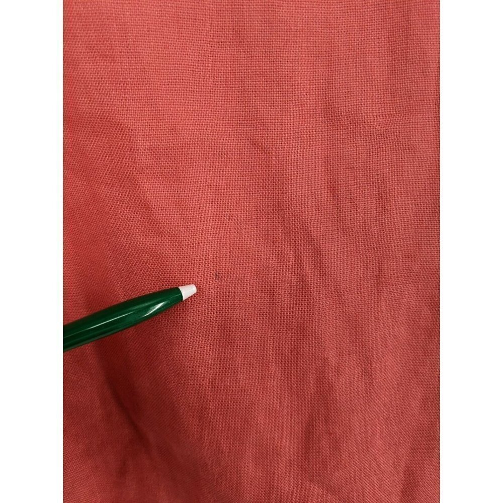 Talbots Irish Linen Blazer Shirt Jacket Coral Pink Button Front Women's - Picture 8 of 12